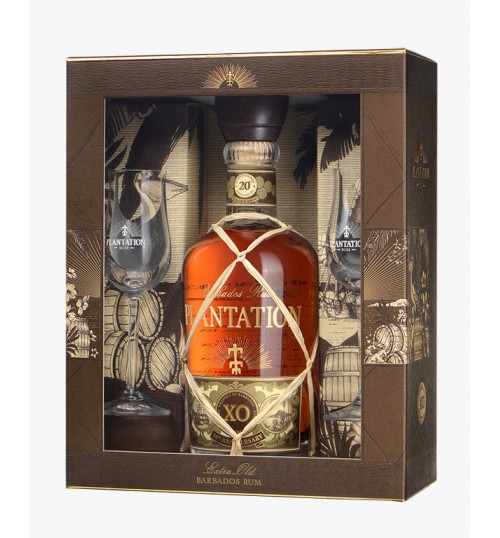 Rum Plantation 20th Anniversary XO 2 Copos - Garrafeira Alcacerense