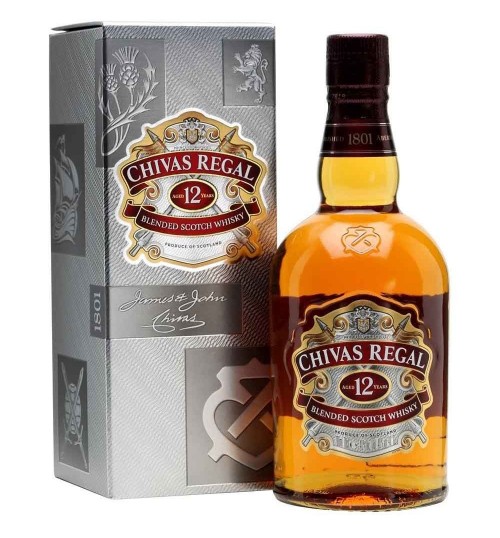 Whisky Chivas Regal 12 Anos 700ml - Garrafeira Alcacerense